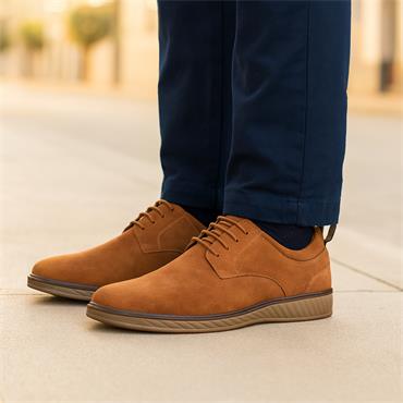 6th Sense Verve Laced Casual Shoe - Camel